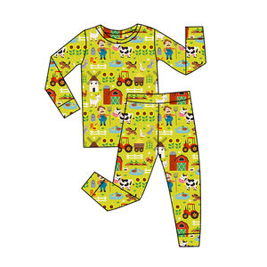 Bambus-Pyjamas Sofort Lieferbar Kinder-Hersteller Maßgeschneiderte Baby-Strampler Pyjamas Kinderkleidung Bambus-Bekleidung Mystery Box Überraschungsbox - Product Image 6