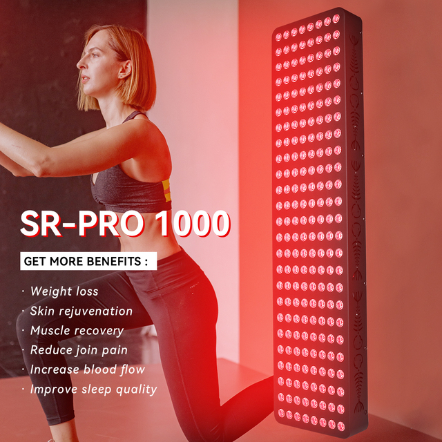 1000W Red Light Therapy Machine High Irradiance Infrared Red Therapy Panel for Salon Clinic and Home Use