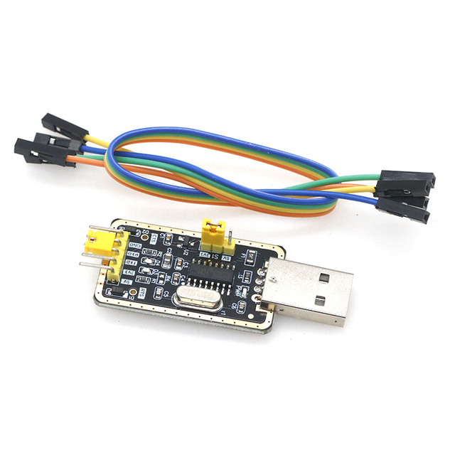 USB TTL Converter UART Module CH340G CH340 3.3V 5V Switch Type-c