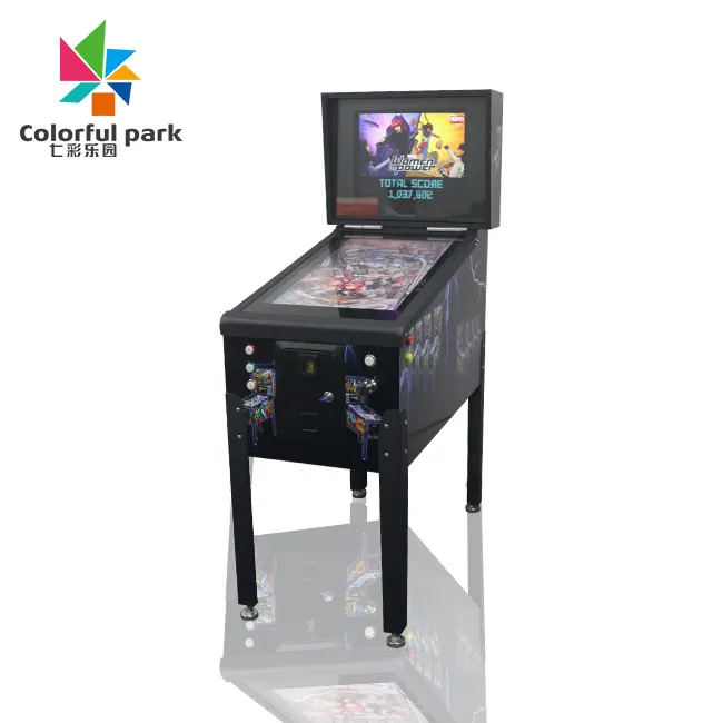 Mesin Game Pinball Virtual, Mesin Game Layar 1000 Koin Dioperasikan Arcade
