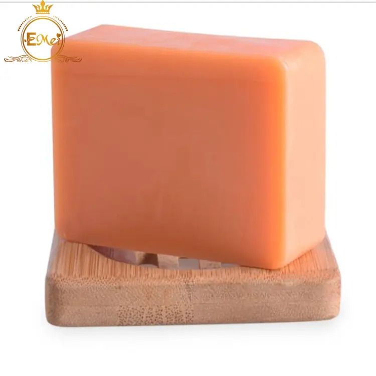 Migliore della pelle nero carota private label logo personalizzato africano nero sapone vitamina c di sapone