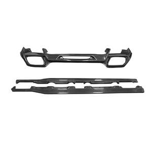 Kit de carrosserie de diffuseur arrière de jupe latérale de lèvre avant de modèle R de fibre de carbone de haute Performance adapté à Mercedes Bens <span class=keywords><strong>AMG</strong></span> GT <span class=keywords><strong>GTS</strong></span> - Product Image 2