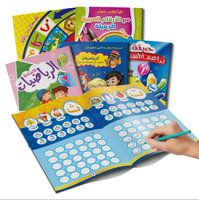 Livres d'exercices imprimés personnalisés d'apprentissage éducatif livres d'écriture version arabe pour enfants