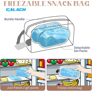 Eko-frinedly çocuklar küçük yalıtımlı sızdırmaz soğutucu çanta iş okul seyahat için dondurulabilir geri dönüşümlü malzeme öğle soğutucu çanta - Product Image 2