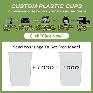 Offre Spéciale – Vente en Gros : Gobelet en Plastique PET Transparent en Forme de U de 89 mm, à Paroi Simple, Jetable, pour Boissons, Bubble Tea, Boba et Crème Glacée - Product Image 6