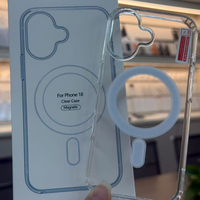 Coque de téléphone magnétique transparente de luxe en acrylique pour Apple iPhone 18 Pro Max, 18 Fold, 18 Pro, iPhone 18, 17 - MOQ 500