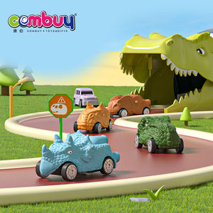 Jeu de construction de train sur viaduc urbain avec dinosaures et voies de fer à assembler - Product Image 4