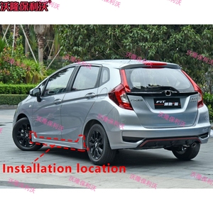 Minigonne Laterali <span class=keywords><strong>Sportage</strong></span>+Edition Adatte per Honda Fit 2018-2020 Kit Carrozzeria Laterale <span class=keywords><strong>Sportage</strong></span>+Edition per Jazz GK5 - Product Image 2