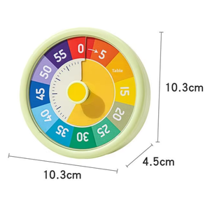 Temporizador Visual Silencioso de 60 Minutos, Reloj de Cuenta Regresiva Analógico para Niños, Estudio, Escuela, Cocina, Herramienta de Gestión del Tiempo - Product Image 6