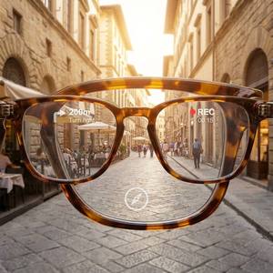Occhiali Intelligenti NICOLE ANNA con Fotocamera da 13MP, Supporto per Registrazione Video, Acquisizione Audio, Scatto Foto, Visualizzazione in Tempo Reale e <span class=keywords><strong>AI</strong></span> - Product Image 2