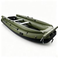 Radeau gonflable 470 cm, capacité 8 personnes, fond blanc renforcé, pour bateau de dérive, personnalisation Chine