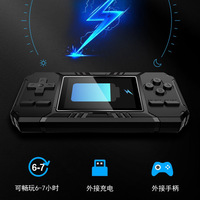 Konsol Game Genggam S8 500-in-1 Perangkat Game Retro Klasik Layar Berwarna Kontroler Berkabel Pemutar Mini Tanpa Baterai Bebas OS