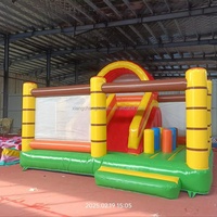 Structure gonflable combinée avec barrière de sécurité en PVC épais, certifiée CE, OEM, pour la location par les enfants
