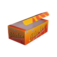 Boîte d'emballage alimentaire jetable personnalisée pour poulet, ailes, shawarma, poulet congelé, boîtes KFC