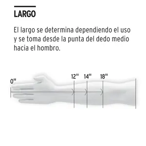 BOX 6 Guantes de cuero, cortos, talla única, TRUPER - Product Image 3
