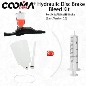 Rem hidrolik Bleed Kit untuk Shimano Magura Txktro rem hidrolik, Kit sistem oli Mineral, versi lanjutan 3.5