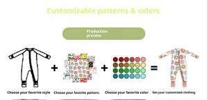 Tutine in Bambù per Bambini con Disegni Casuali, <span class=keywords><strong>Abbigliamento</strong></span> per Ragazzi e Ragazze, Scatola Misteriosa in Bambù Pronta per la Spedizione - Product Image 6