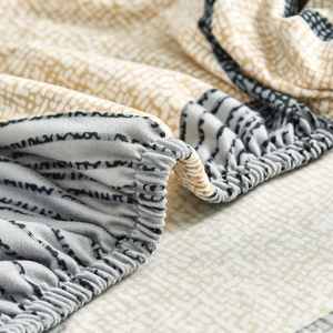 Housse de chaise <span class=keywords><strong>club</strong></span> 2 pièces Housse de chaise de baignoire imprimée Housse de <span class=keywords><strong>fauteuil</strong></span> Housse de chaise ronde imprimée douce Housses de canapé - Product Image 4