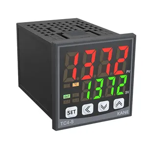 TC4 pengontrol suhu Digital PID, termostat 220VAC 24VDC dengan Output SSR Relay 1alarm