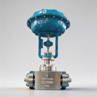 Válvula de Mariposa de Control Accionada por Aire de Alta Presión, Tipo Lug, de Hierro Fundido con Posicionador Neumático para Agua, Proveedor Certificado ISO