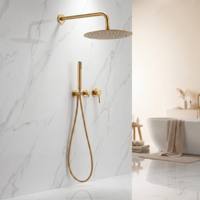Ensemble de douche chaude et froide dissimulé d'hôtel de vente chaude toilette de pluie intégrée douche à domicile robinet de douche de salle de bain dissimulé