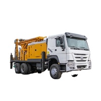 Camion de forage hydraulique pour puits d'eau avec une capacité de forage élevée