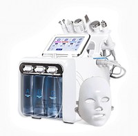 Équipement de beauté à usage domestique ultrasonique 7 en 1 machines faciales professionnelles