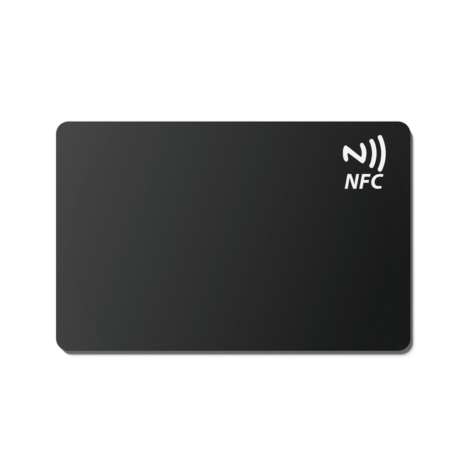 Custom Plastic PVC Contactless Access Control Card NFC 213 215 216 RFID Card NFC Business Card With QR Code