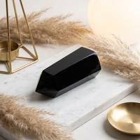 Tour de cristal de guérison naturelle, obélisques, pointes de baguette en quartz de matériaux variés pour la décoration intérieure Feng Shui, vente en gros