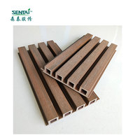 Revestimiento de Pared WPC Coextruido Impermeable de 159*25.5mm, Gran Venta, Mejor Calidad, Antiarañazos, Revestimiento Exterior Coextruido BPC GJ86