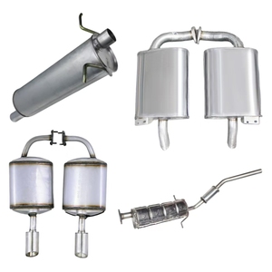 ท่อไอเสียสแตนเลสประสิทธิภาพสูงเคลือบอลูมิเนียม 1 ชิ้น แผ่นเหล็กหนา 1.5 มม. ใช้ได้กับรถยนต์นิสสันทุกรุ่น - Product Image 6