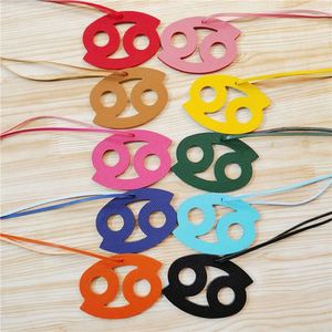 HR Bulk Cancer Sign Leather <b>Keychains</b> 12 Constellation Bag Accessories Wholesale Horoscope Gift for Resale - Product Image 3