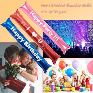 Tùy chỉnh Inflatable Cổ Vũ Thanh, lá Bam Bam sấm Gậy bóng bay tiếng ồn các nhà sản xuất cho các sự kiện thể thao 60x10cm (23in) - Product Image 2