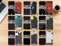 Penggantian Layar Sentuh OLED Asli 5/6/7/8 Plus/X/XR/12/13/14 Pro Max Suku Cadang Perbaikan Layar Berkualitas Tinggi Garansi 1 Tahun