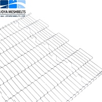 Prix d'usine Bande transporteuse à mailles plates en acier inoxydable 304 pour ligne de production de séchage du tabac