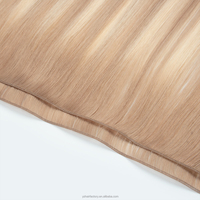 Extensiones de Cabello Humano Genius Weft, de Origen Ético, de un Solo Donante, 100% Virgen, con Cutícula Alineada, Puntas Gruesas, Mezcla Natural