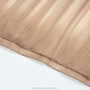 Weaving Double Drawn Cuticle Aligned Virgin Remy Genius Weft Human Hair Extension - Product Image 2