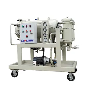 150L Coalescence Dehydrated Hydraulic Oil Filter Cart transformer oil filtering machine