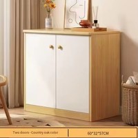 Armoire de rangement moderne et simple en bois de chêne à cinq tiroirs, multi-niveaux, grande capacité, pour la maison, le balcon, le salon, l'hôpital, l'hôtel