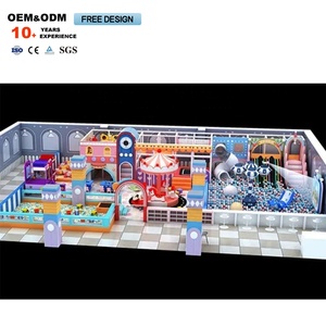 Parque Infantil Interior con Forma de Castillo de Ensueño de 200 Metros Cuadrados y Equipo de Escalada para Niños - Product Image 5