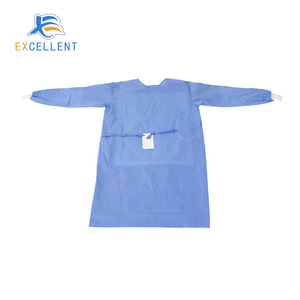 Medical Consumable Disposable <strong>Isolation</strong> <strong>Gown</strong> Non-sterile Patient <strong>Gown</strong> (Thailand Factory) - Product Image 6