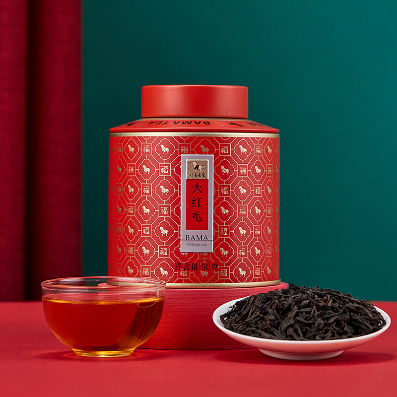 Bama 50g Fermented Dahongpao Oolong Tea
