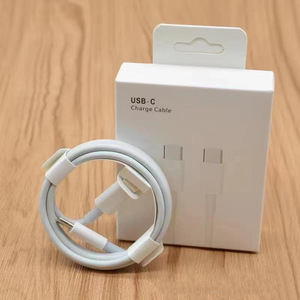 Cable de carga USB-C 6A de carga rápida para teléfonos Apple y Huawei, color blanco - Product Image 1