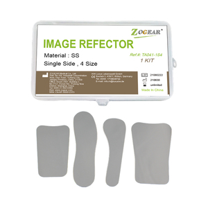 TA041-1S4 Zogear Kit de 4 Reflectores Fotográficos Intraorales de Acero Inoxidable, Espejo Bucal Dental <span class=keywords><strong>para</strong></span> Fotografía Oral - Product Image 1