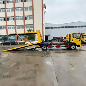 Factory Price Double Deck 2 Car Hauling <b>Flatbed</b> Transport Delivery <b>Truck</b> 4x2 Car Carrier Transport <b>Truck</b> - Product Image 1
