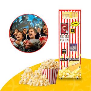 Meilleure Vente Distributeur Automatique de Popcorn avec Deux Saveurs, Construction Métallique, Fonction SDK, Paiement par Billets/Monnaie/Carte de Crédit - Product Image 1