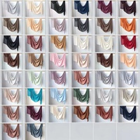 Écharpe en modal 30S unie couleur unie, hijab, foulard pour femmes musulmanes, doux, respirant, léger, châle, usage quotidien – Grande Vente