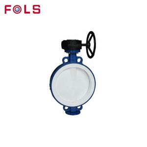 מקורבות סוג רקיק שסתום פרפר יד מנוף PP PVC PVDF <span class=keywords><strong>CPVC</strong></span> - Product Image 6