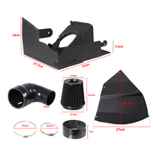 Kit de Admisión de Aire de Aleación de Aluminio Negro para BMW 320i 330i G20 G21, Mejora de Rendimiento - Product Image 4