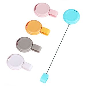 Porte-badge télescopique avec clip, porte-badge rétractable en ABS, logo OEM, directement de l'usine, 3,2x8,5 cm, 30 g - Product Image 2